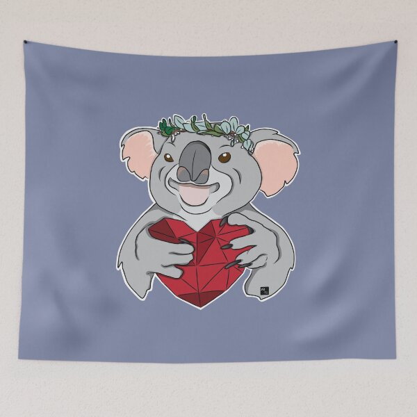 Item preview, Koala with Eucalyptus Crown  designed and sold by alttabstudio.