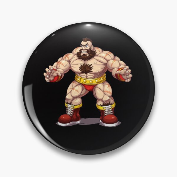 Item preview, Street Fighter Retro Zangief  designed and sold by A Little Bit of  Everything.