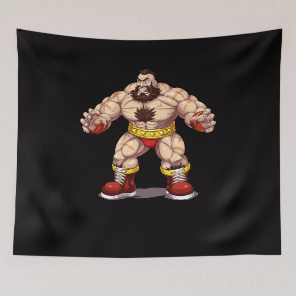 Item preview, Street Fighter Retro Zangief  designed and sold by A Little Bit of  Everything.