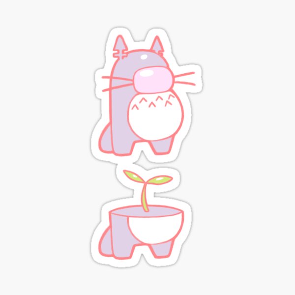 Totoro - Astronaut Sticker