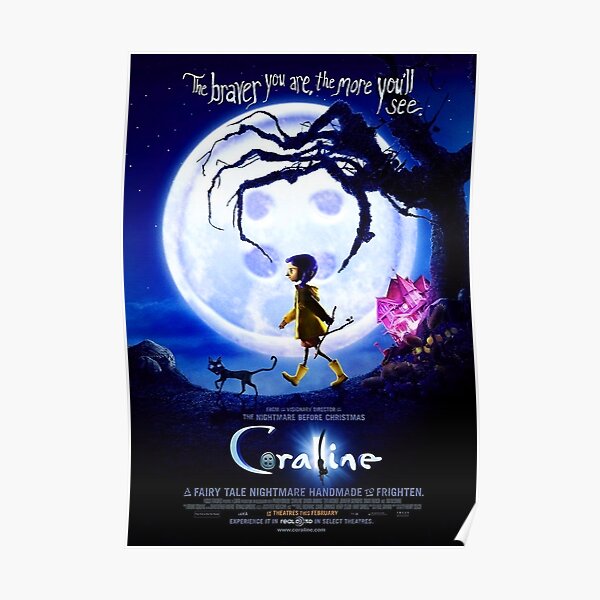 Coraline Horror Movie Poster