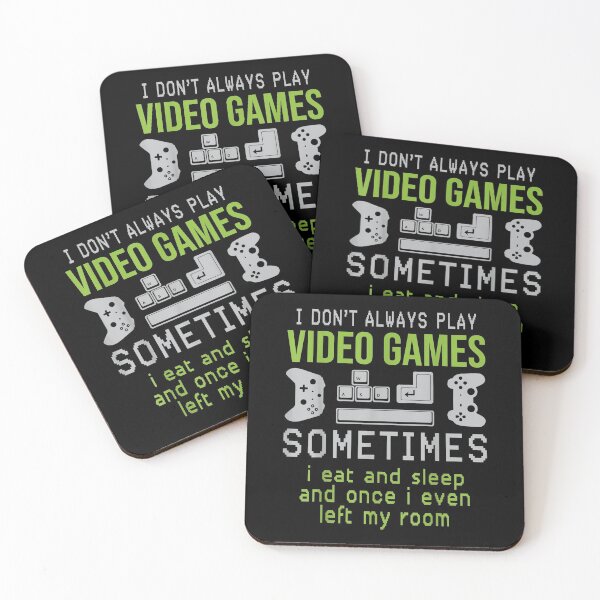 Item preview, I Don't Always Play Video Games Funny Video Game Teen Boys designed and sold by GoodmanHenry.