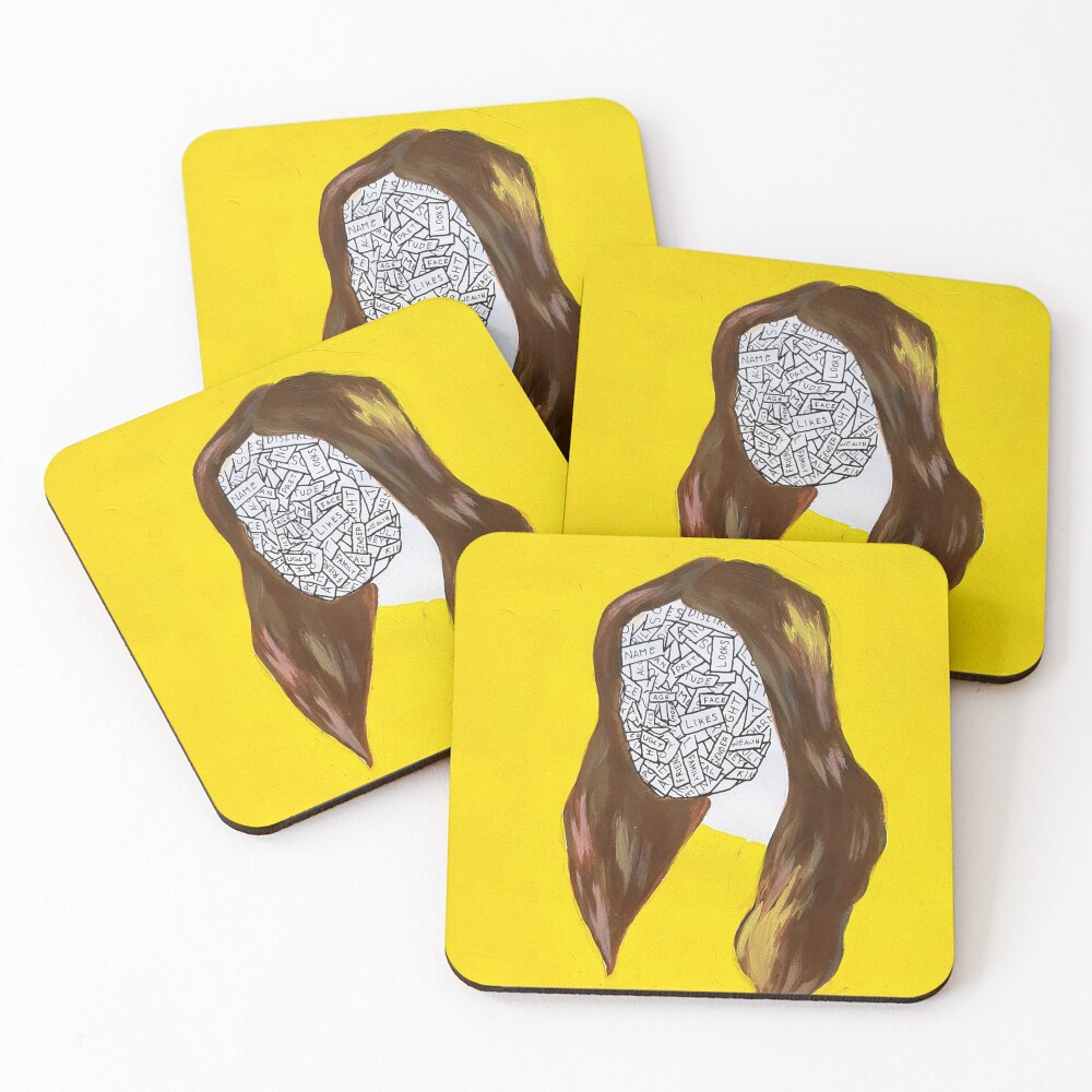 Item preview, Coasters (Set of 4) designed and sold by PastelDumpster.