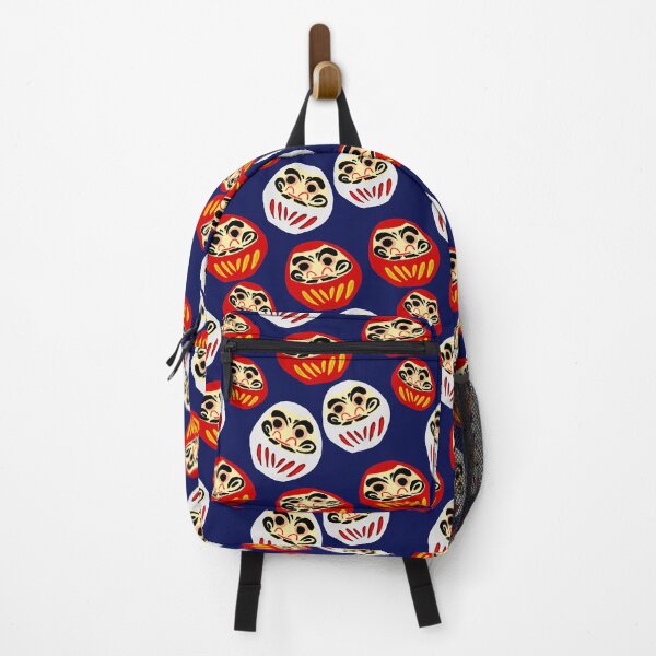 Item preview, Red and White Japanese Daruma Pattern designed and sold by theartofpurpose.