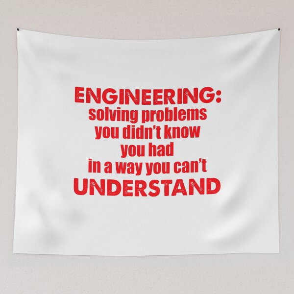 Item preview, Engineer Solving Problems You Didn't Know You Had designed and sold by Niishouseca.