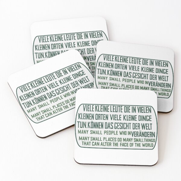 Item preview, Proverbial Message from the Berlin Wall designed and sold by PlaidMoose.