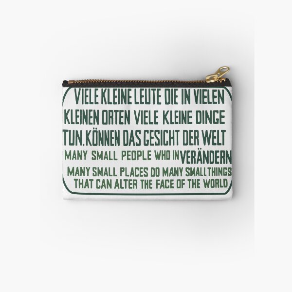 Item preview, Proverbial Message from the Berlin Wall designed and sold by PlaidMoose.