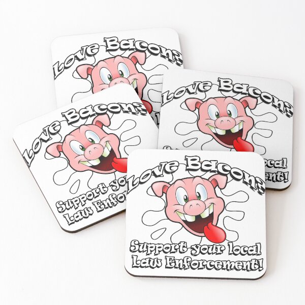 Item preview, Love Bacon Support Law Enforcement  designed and sold by Janette  Kimbrough.