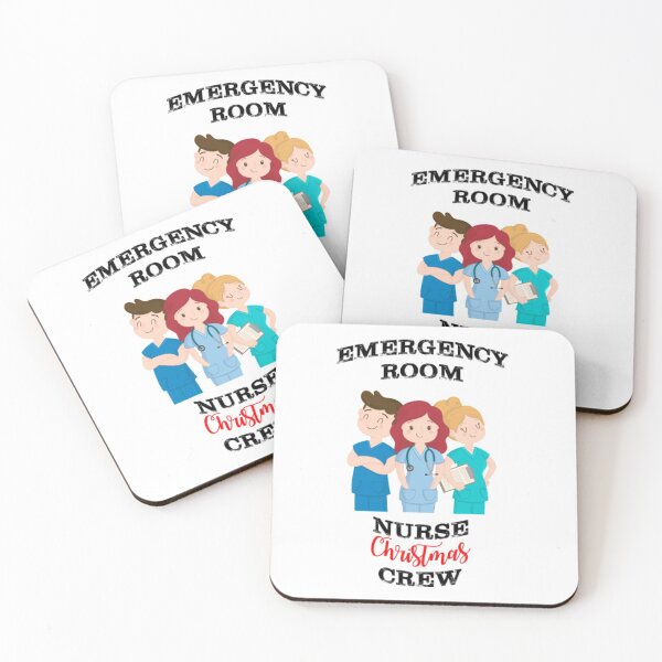 Item preview, Emergency Room Nurse Christmas Crew designed and sold by SpicerPatty.