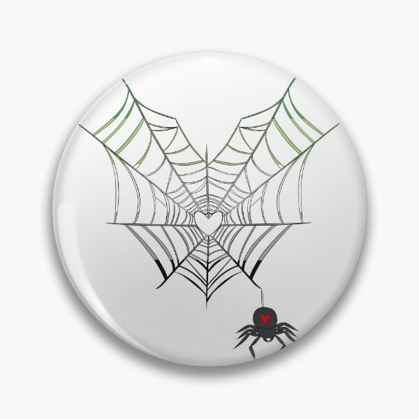 Item preview, Aromantic Spider Heart designed and sold by Wing-Dingy.
