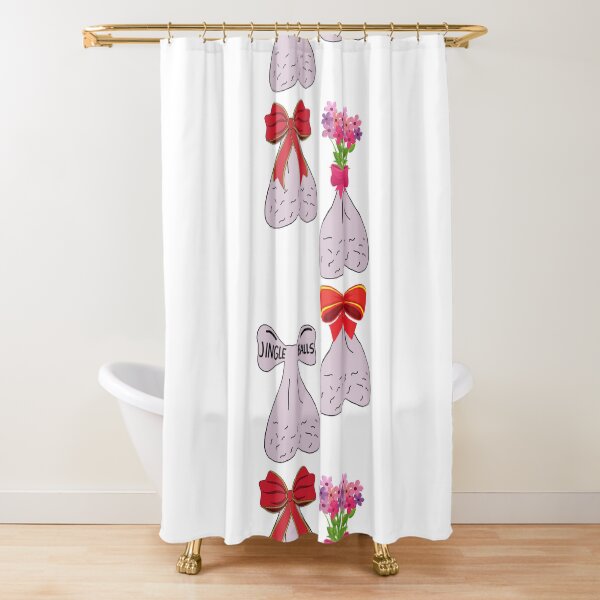 Lindo Panda Unicornio Rosa y ganchos de la Cortina de ducha niñas Baño Baño Anti Salpicaduras