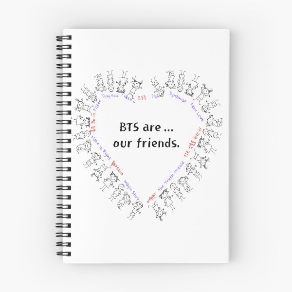 Item preview, BTS are our friends! designed and sold by Latreia.