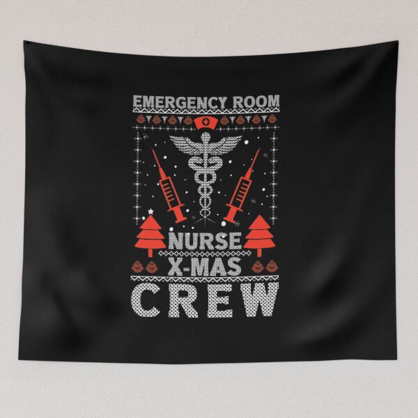 Item preview, Emergency Room Nurse Christmas Crew  designed and sold by SpicerPatty.