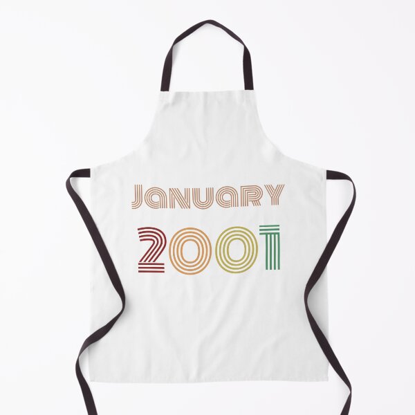 Item preview, January 2001 Design, Happy 20th Birthday. designed and sold by marosharaf.