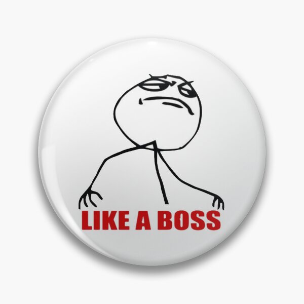Item preview, Like a Boss - Old meme designed and sold by FlemesShop.