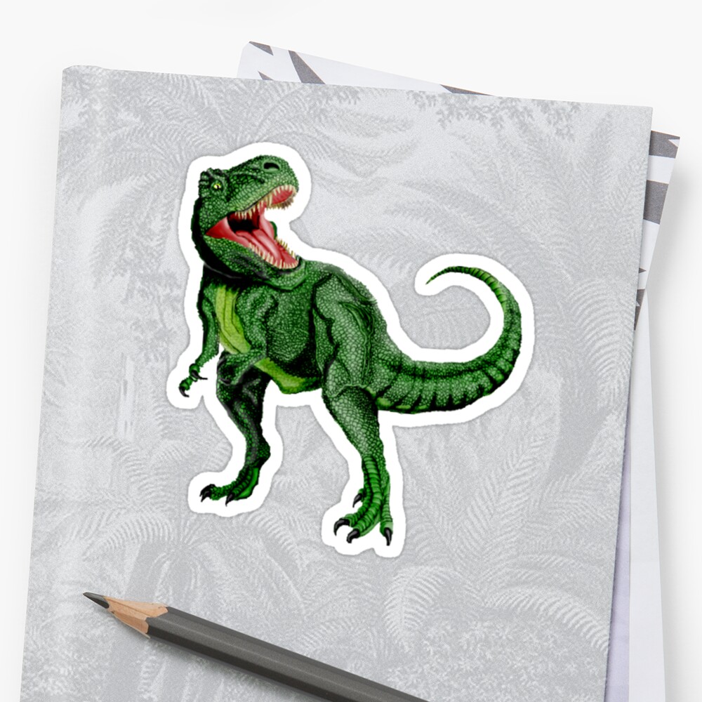 Tyrannosaurus Sticker By Thebeststore Redbubble 6669