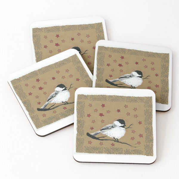 Artikelvorschau, Winterurlaub Chickadee entworfen und verkauft von trashraven.
