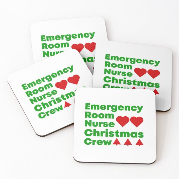 Item preview, Emergency room nurse christmas crew designed and sold by SpicerPatty.
