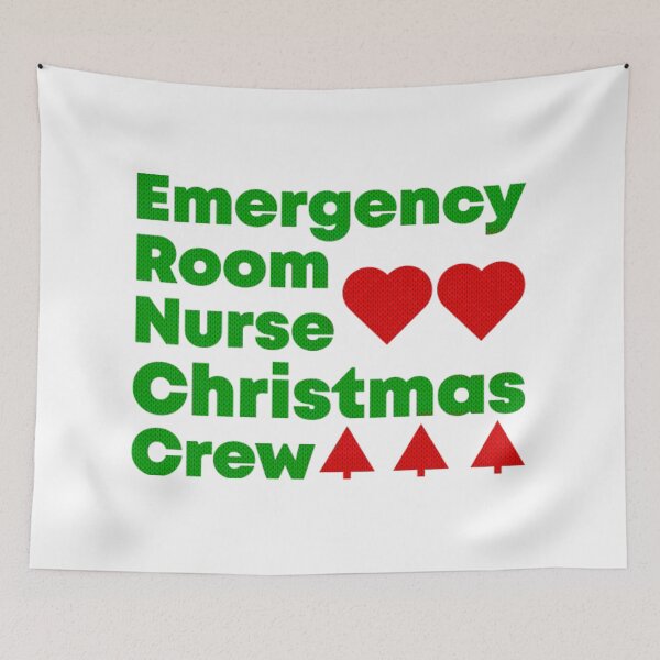 Item preview, Emergency room nurse christmas crew designed and sold by SpicerPatty.