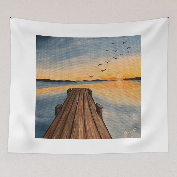 Item preview, Lakeside Sunrise designed and sold by J Faburrieta.