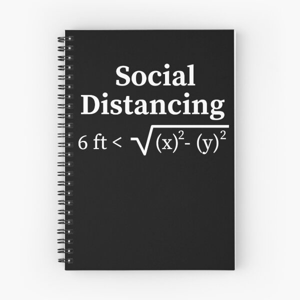 Item preview, Social Distancing Distance Math Equation Formula Teacher Classroom designed and sold by WichitaClothing.