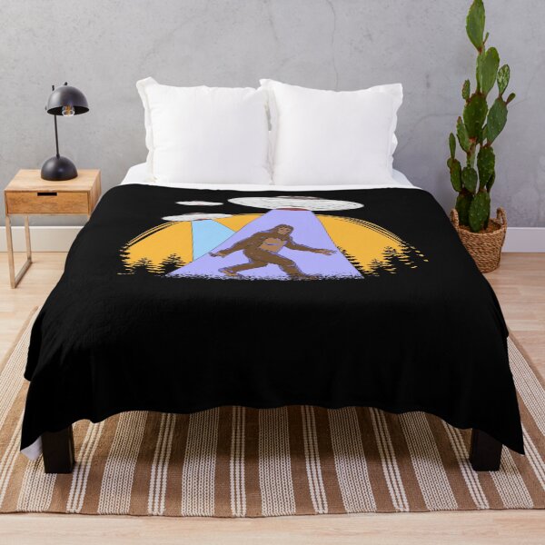 Item preview, Bigfoot is abducted by the... UFO designed and sold by EverythingKawai.