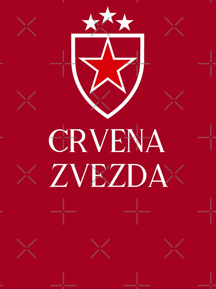 Crvena Zvezda - Red Star Postcard for Sale by VRedBaller