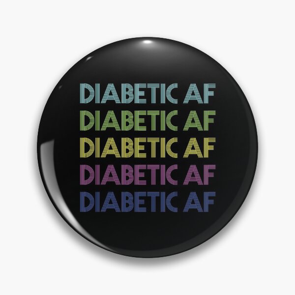Item preview, Type 1 Diabetes T1D Diabetic AF  designed and sold by JessieJune.