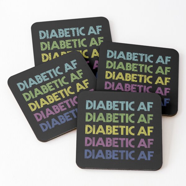 Item preview, Type 1 Diabetes T1D Diabetic AF  designed and sold by JessieJune.