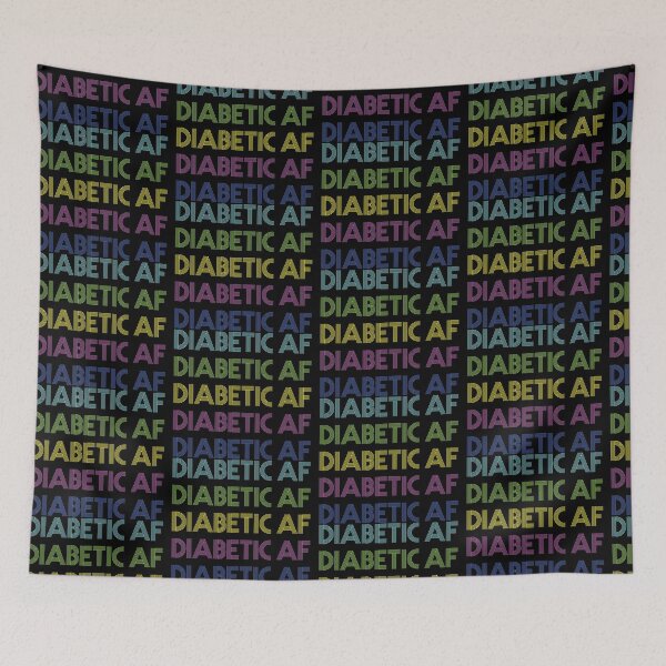 Item preview, Type 1 Diabetes T1D Diabetic AF  designed and sold by JessieJune.