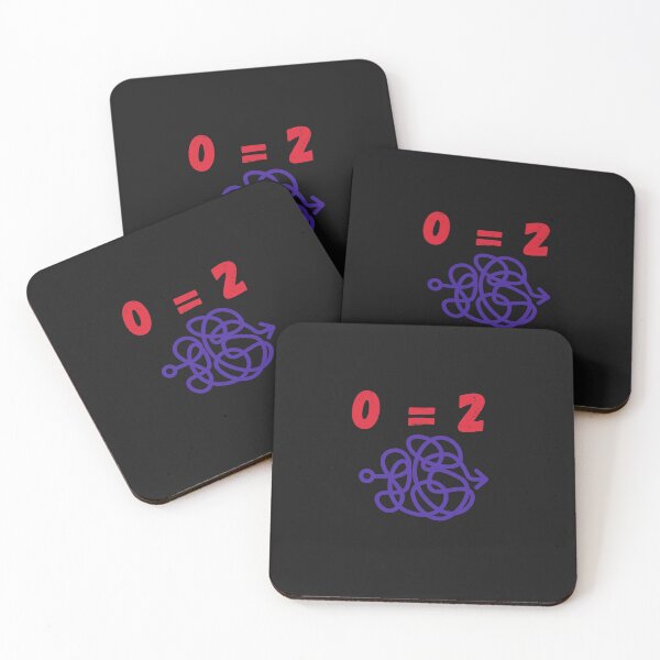 Item preview, Zero Equals Two designed and sold by Swooncake Press.