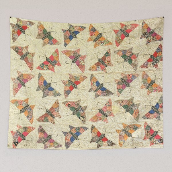Item preview, Quilt No. 4 - Butterfly Patchwork Design designed and sold by elevens.