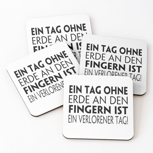 Item preview, Ein Tag ohne Erde an den Fingern ist ein verlorener Tag! designed and sold by SunnySunshine20.