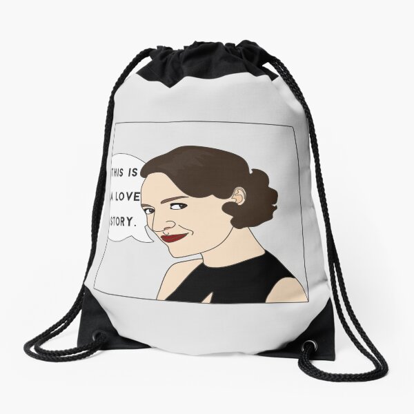 Vista previa del artículo con la obra «Fleabag Esta es una ilustración de color cómico de historia de amor», diseñado y vendido por tremendoustees.