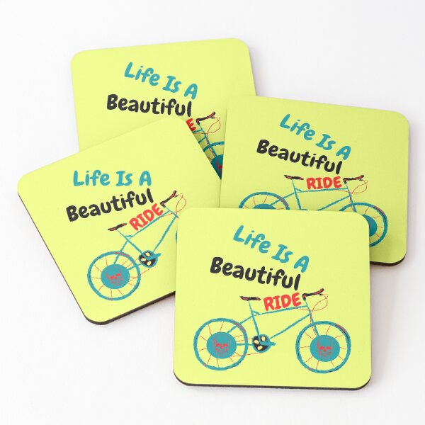 Item preview, Life is a Beautiful Ride Cute designed and sold by The Sober Art.