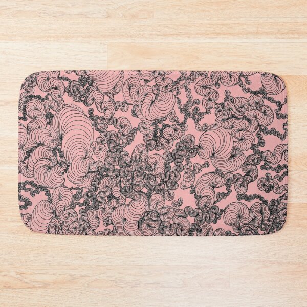 Artikelvorschau, Curl Swirl Pale Pink entworfen und verkauft von Generosa.