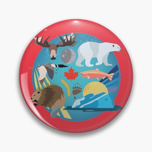 Item preview, Canada - All The Animals designed and sold by Eye on the Blueline.