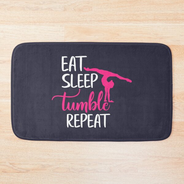 Item preview, Eat Sleep Tumble Repeat Girls Gymnastics designed and sold by YAnna9.