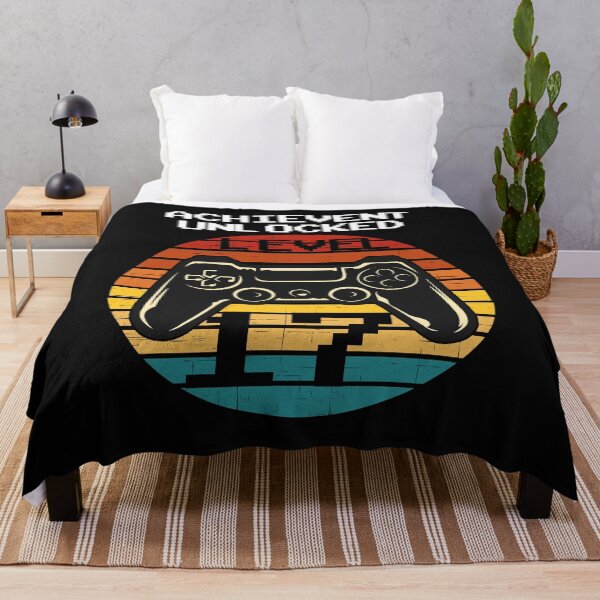 Item preview, birthday achievement unlocked level up gamer designed and sold by PERsonalthreads.
