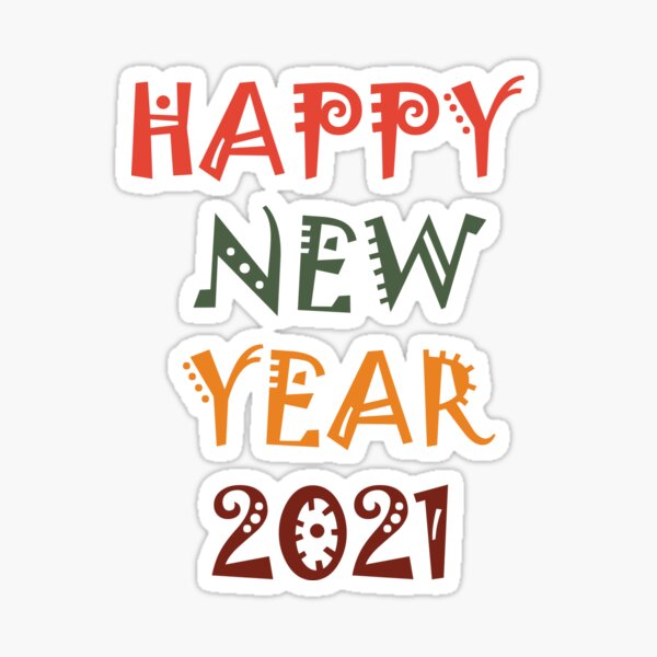 Item preview, Happy New Year 2021 designed and sold by staraks486.