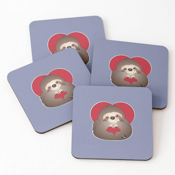 Item preview, Hand Heart Sloth designed and sold by alttabstudio.