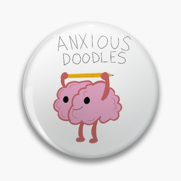 Item preview, Anxious Doodles Brain designed and sold by AnxiousDoodler.