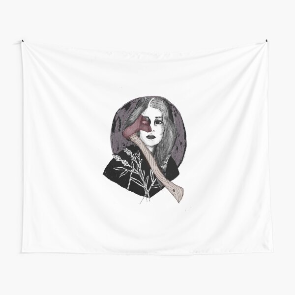 Lizzie and Her Axe Tapestry
