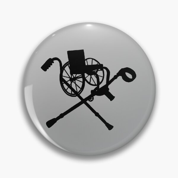 Item preview, Chair and Cross Crutches Skull and Crossbones  designed and sold by Quipplepunk.