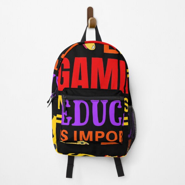 Item preview, education is important but gaming is importanter designed and sold by inspiredtees24.