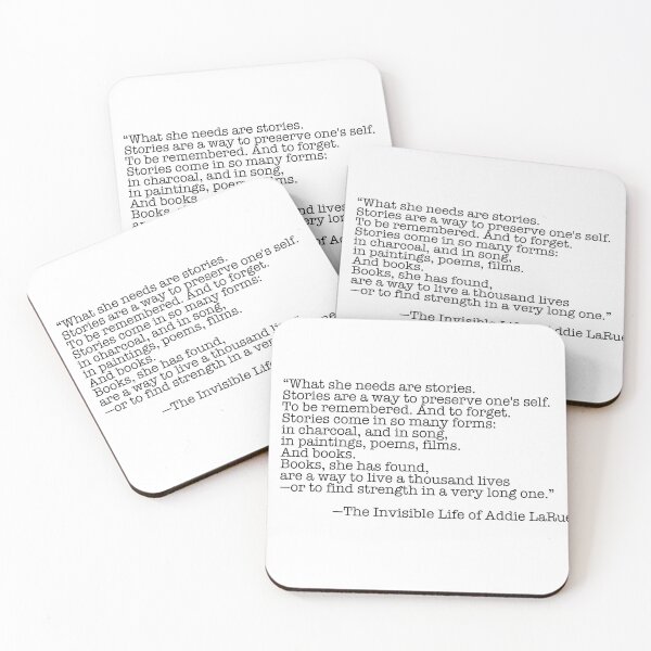 Item preview, addie books quote designed and sold by lovely-lyrics.
