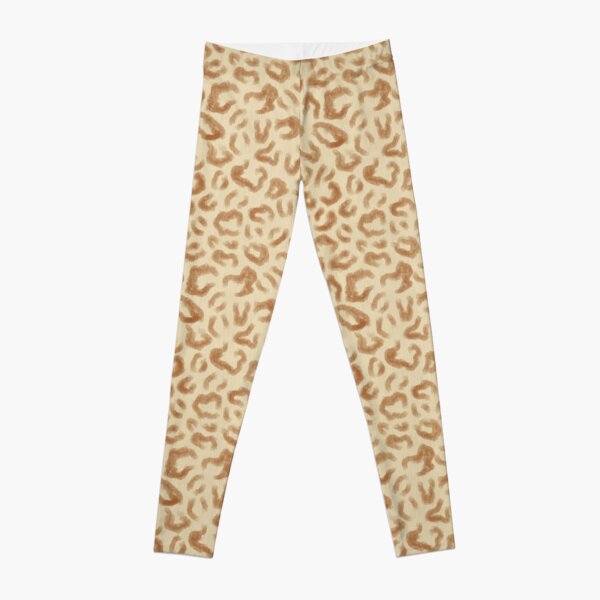 Pastel Leopard Print Leggings