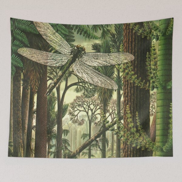Item preview, Dragonfly Forest - Vintage Illustration designed and sold by elevens.