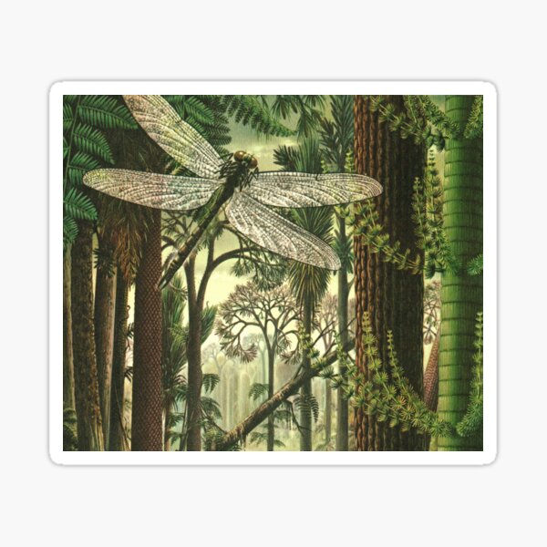 Item preview, Dragonfly Forest - Vintage Illustration designed and sold by elevens.