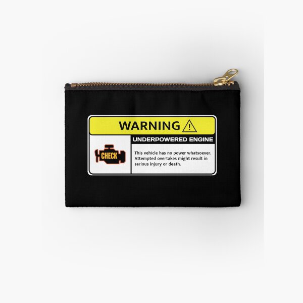 Item preview, Underpowered Engine Warning  designed and sold by alttabstudio.